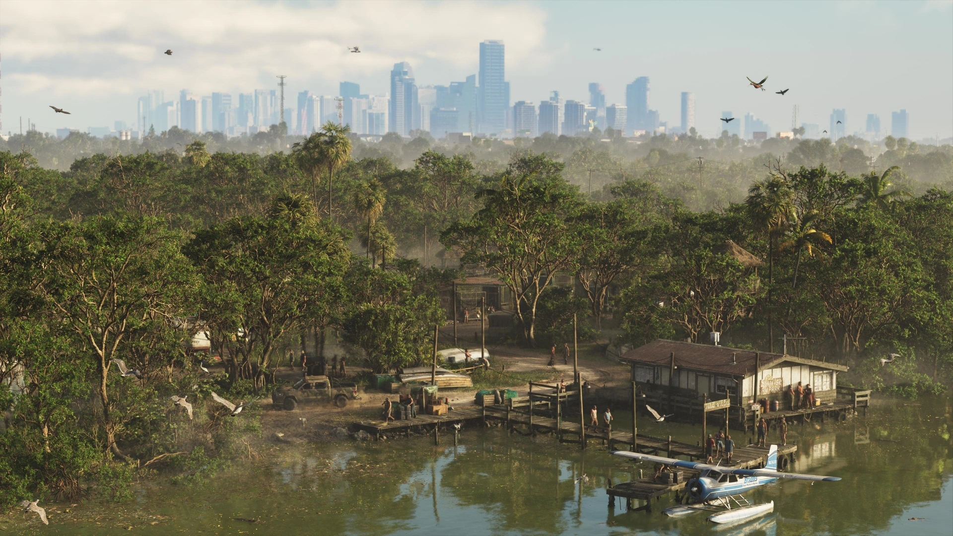 GTA VI utilise les Grassrivers pour faire de l’eau, de la faune et de la visibilité des éléments à part entière du voyage